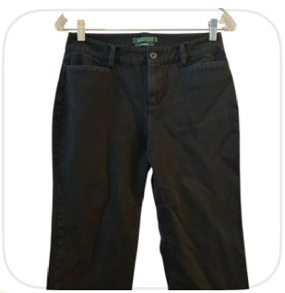 Lauren Ralph Lauren Elegant Black Trousers - Picture 3 of 10